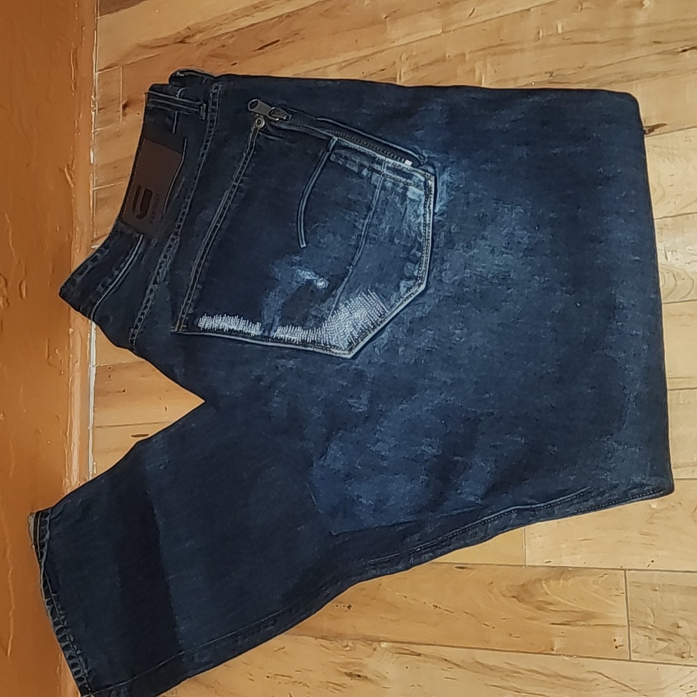G-Star Mens Stean Tapered jeans semi distressed